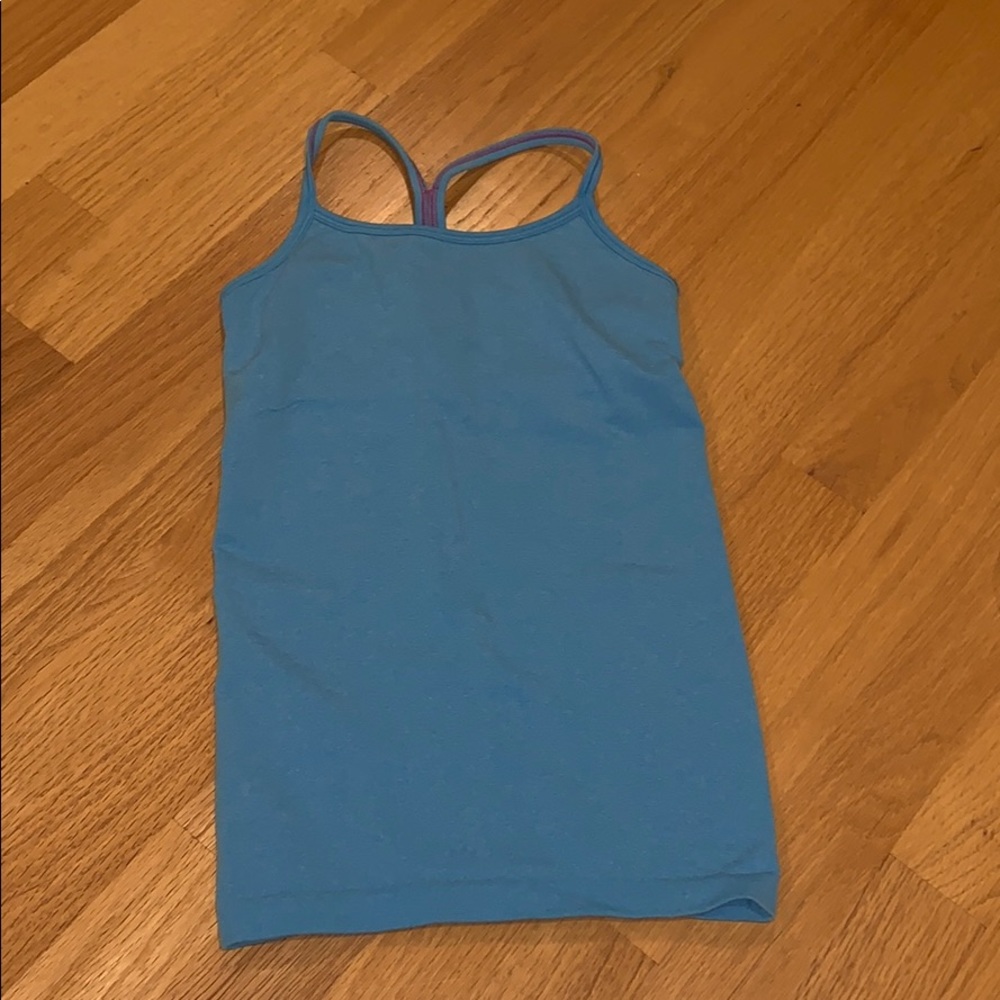 Ivivva tank with built in sports bra size 8